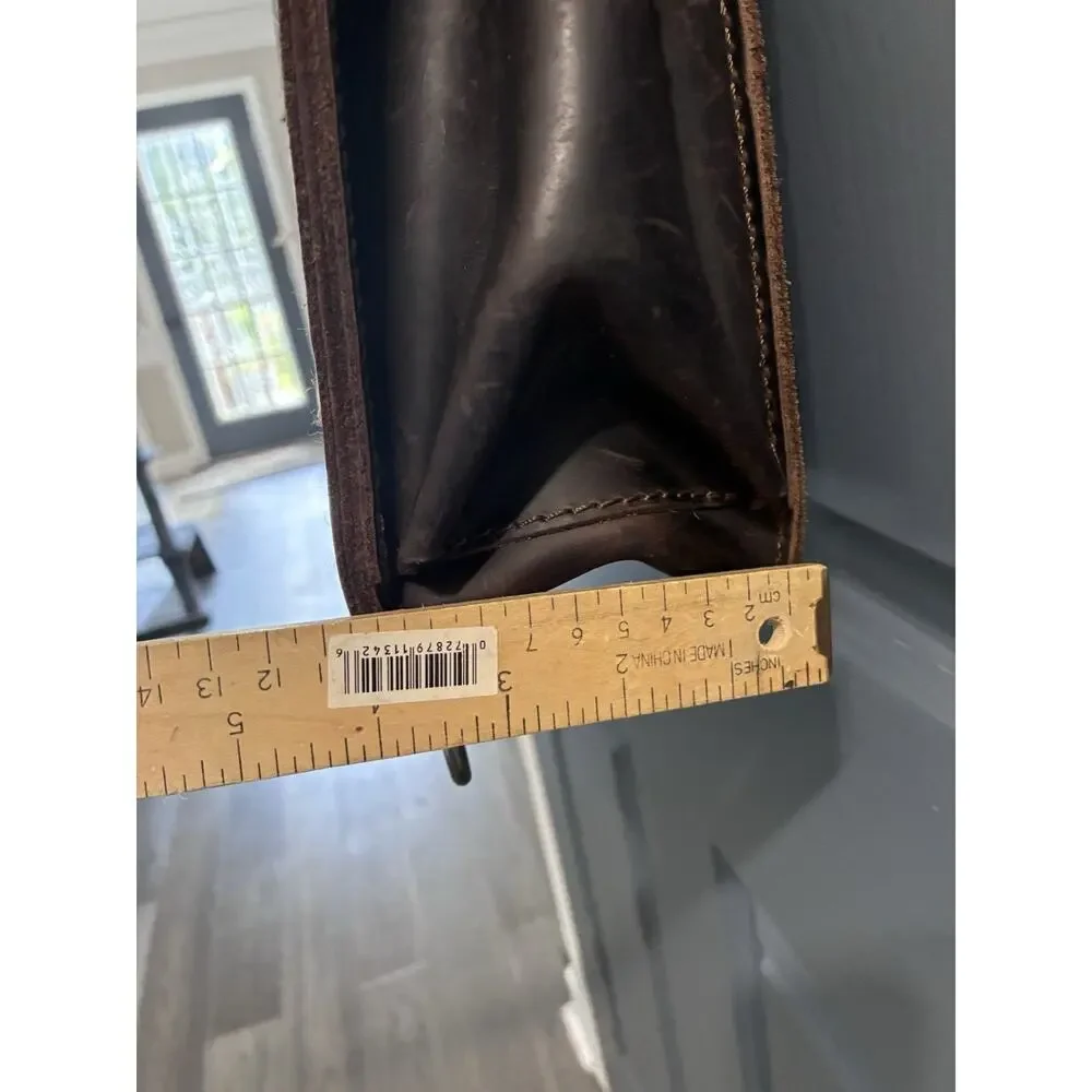 Saddleback Leather Company Coffee Brown Messenger Bag Converitble Backpack